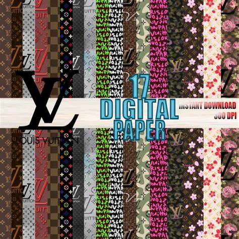 louis vuitton inspired wrapping paper|louis vuitton floral wrapping paper.